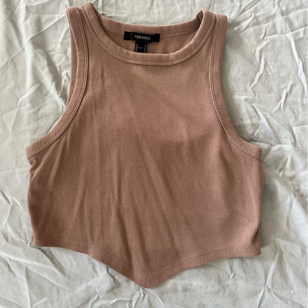 Forever 21 Tan Tank Top
